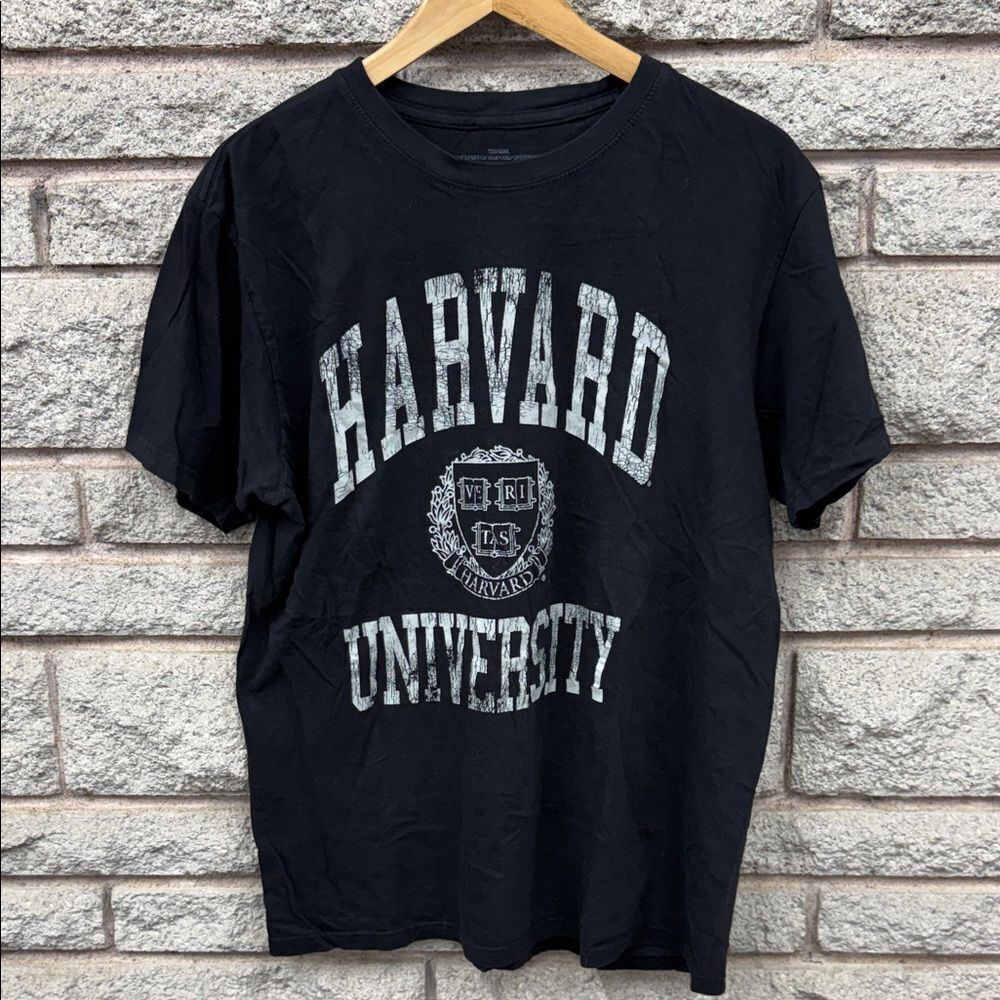 Harvard University Black T-Shirt